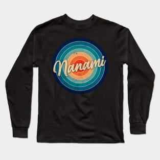 Personalized Name Nanami Classic Styles Birthday Anime Long Sleeve T-Shirt